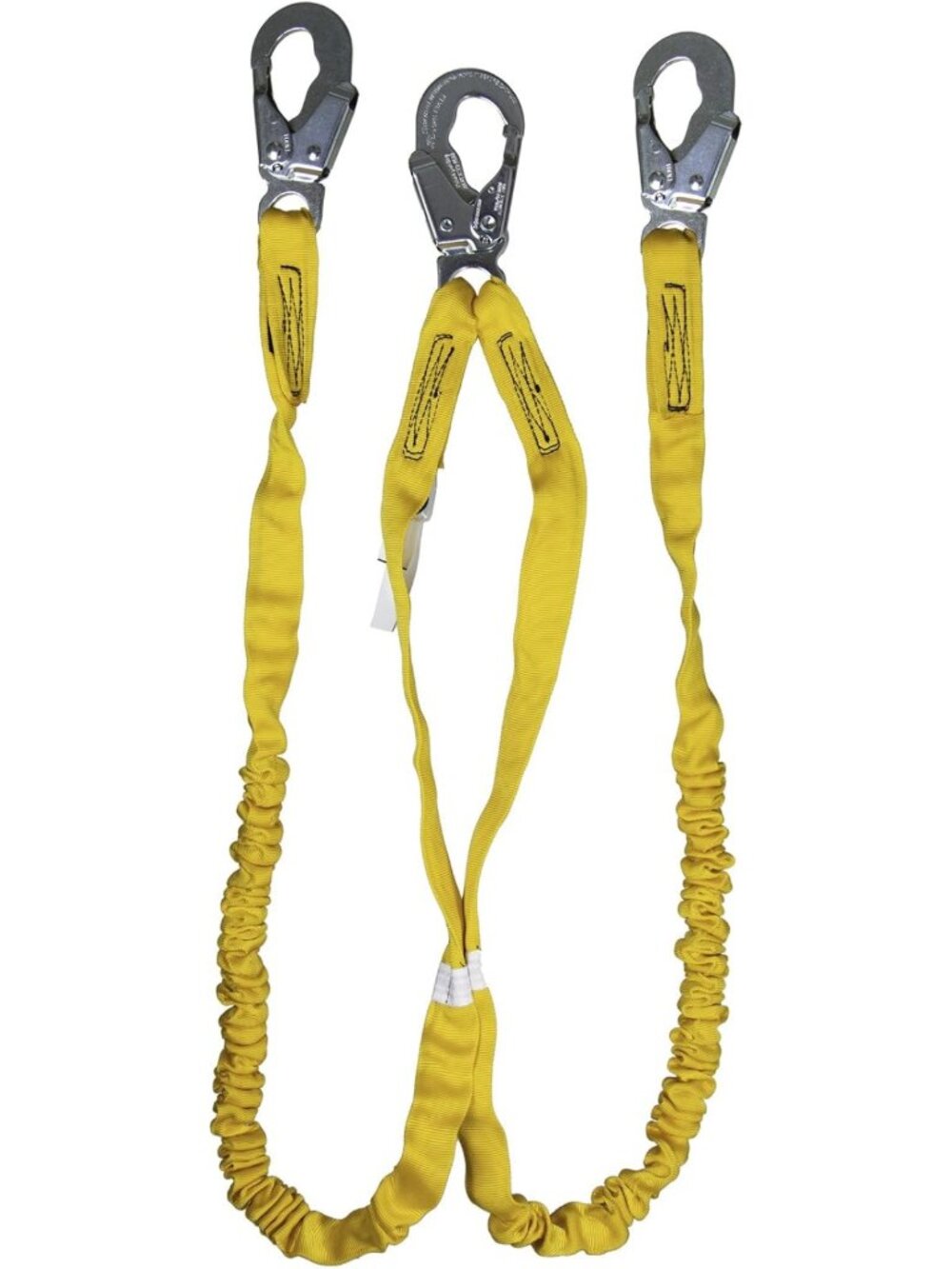 6-Foot Double Leg Internal Shock Lanyard | Safety Harness Fall Protection Gear
